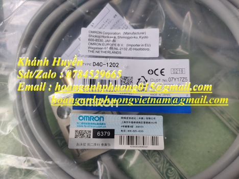 Công tắc hành trình  Omron D4C-1202 | Hoàng Anh Phương