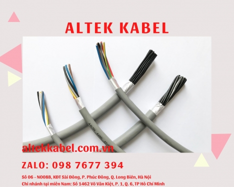 cáp điều khiển 10x1.0 chống nhiễu