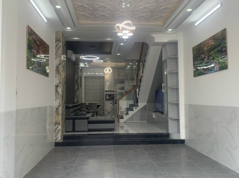 BÁN NHÀ VIP KHU THE SUN, HUỲNH TẤN PHÁT, NHÀ BÈ, 4M X12,5M, GIÁ CHỈ 6,8 TỶ