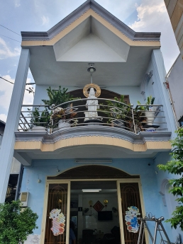 Nhà bán Hóc Môn Bà Điểm, vị trí vip, Mặt tiền 8.5m, chỉ 30tr/mz