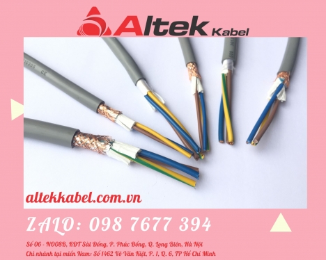 cáp điều khiển 10x1.0 chống nhiễu