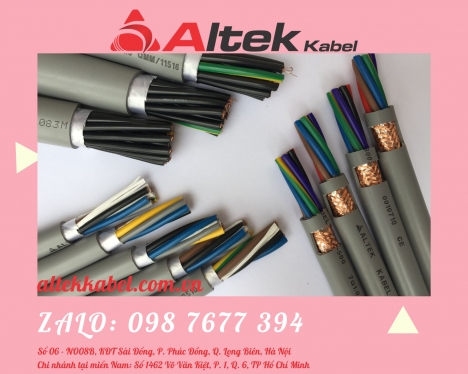 cáp điều khiển 10x1.0 chống nhiễu