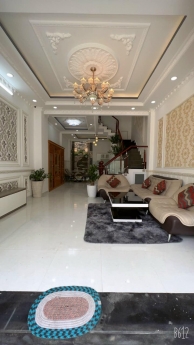 Nhà Cao Tầng Đồng Bộ , Nguyễn Thị Hương , Nhà Bè , 4.6x12 , chi còn 6,3 tỷ