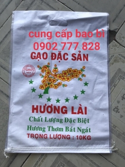 Bao pp dệt, bao pp dệt đựng gạo, bao gạo in sẵn giá rẻ