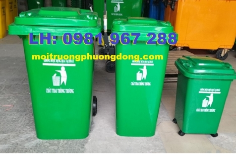 Thùng rác nhựa HDPE ngoài trời