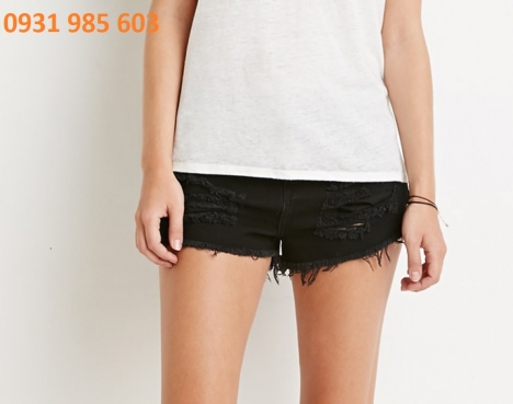 BÁN SỈ SHORT KAKI NHUNG, KIỂU XÉ RÁCH CÁ TÍNH, GIÁ CỰC RẺ 2X