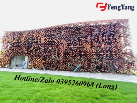 Thép Corten cực đẹp - dự án kiến trúc, nội ngoại thất