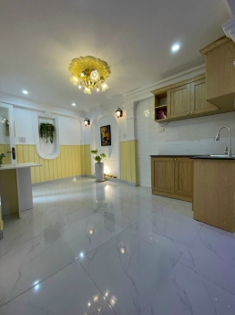 Nhà mới 3 tầng hẻm 4m Nguyễn Kiệm, Gò Vấp, 22m2 ngang 4m, chỉ 2.4 Tỷ