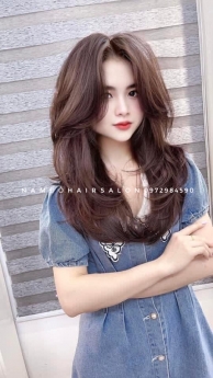 Làm Tóc Dài Layer Top Salon Uốn Tóc Đẹp Uy Tín Giá Rẻ Hoài Đức - Nam Đỗ Hair Salon