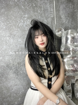 Làm Tóc Dài Mái Mưa Top Salon Uốn Cụp Phồng Đẹp Uy Tín Giá Rẻ Hoài Đức - Nam Đỗ Hair Salon