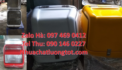 Thùng chở hàng giữ nhiệt đa năng, Thùng chở hàng cỡ lớn, thùng giao cơm, thùng giao fast food Thùng