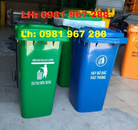 Thùng rác nhựa HDPE ngoài trời