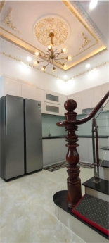 CHỦ GẤP BÁN RẺ NHÀ 4 TẦNG BTCT - FULL NỘI THẤT - HẼM Ô TÔ - NHÀ BÈ