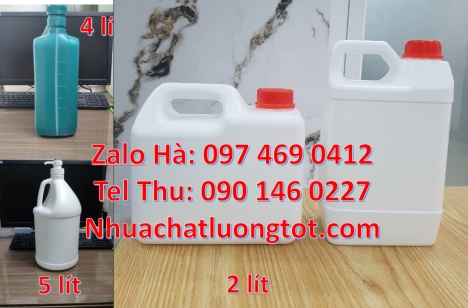Can 20 lít đựng hóa chất, can 25l giá rẻ can nhựa can hdpe, Can 1 lít đựng thuốc sâu, can 1l hdpe
