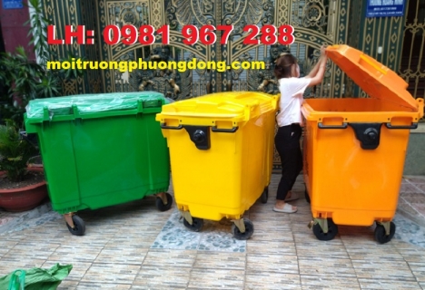 Thùng rác nhựa HDPE ngoài trời