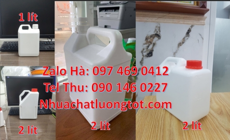 Can 20 lít đựng hóa chất, can 25l giá rẻ can nhựa can hdpe, Can 1 lít đựng thuốc sâu, can 1l hdpe