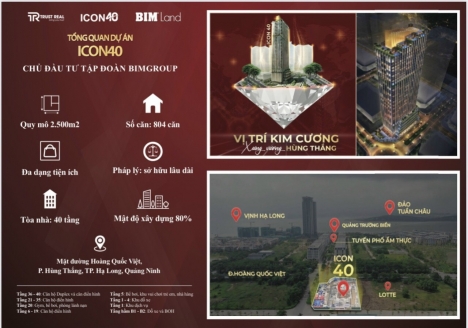 Bảng giá Icon 40 Hạ Long- Bãi Cháy