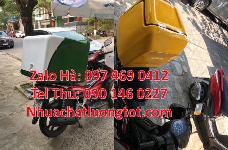 Thùng chở hàng giữ nhiệt đa năng, Thùng chở hàng cỡ lớn, thùng giao cơm, thùng giao fast food Thùng