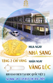 BÁN NHÀ MẶT TIỀN VỚI NHIỀU TIỆN ÍCH NỘI KHU VÀ NGOẠI KHU - CÁI TẮC, HẬU GIANG