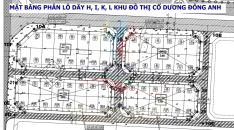 Bán Đất Biệt Thự khu đô thị Cổ Dương Tiên Dương Đông Anh
