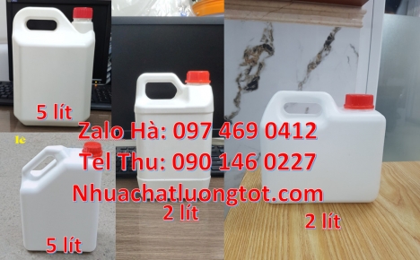 Can 20 lít đựng hóa chất, can 25l giá rẻ can nhựa can hdpe, Can 1 lít đựng thuốc sâu, can 1l hdpe
