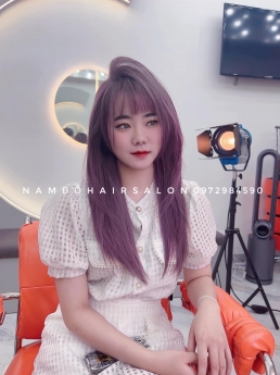 Làm Tóc Dài Layer Top Salon Uốn Cụp Đẹp Giá Rẻ Hoài Đức - Nam Đỗ Hair Salon