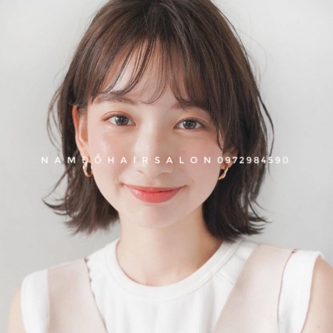 Làm Xoăn Sóng Tóc Ngắn Top Salon Uốn Đẹp Giá Rẻ Hoài Đức - Nam Đỗ Hair Salon