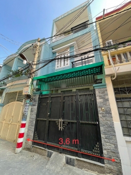 Cần bán gấp nhà hẻm 202 Phạm Văn Hai, quận Tân Bình, 39m2 (3,6 x 10,8)