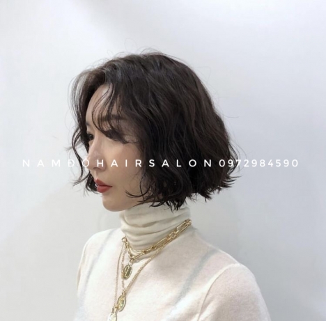 Làm Xoăn Hippie Tóc Ngắn Top Salon Uốn Tóc Đẹp Giá Rẻ Hoài Đức - Nam Đỗ Hair Salon