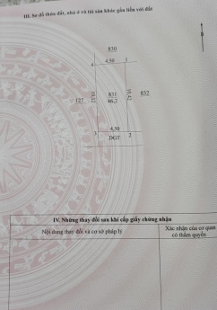 CẦN BÁN MẢNH 46M PHƯƠNG ĐÌNH, ĐAN PHƯỢNG, HÀ NỘI. HỒ ĐIỀU HOÀ 50M, OTO CÁCH NHÀ 20M