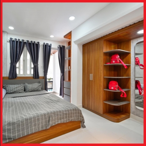 Bán nhà MỚI 2 tầng Huỳnh Khương An, 24m2 chỉ 3.3 tỷ, tặng nội thất cao cấp, dọn ở ngay!