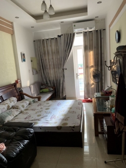 HHA 210.5 Mặt tiền kinh doanh. Nhà khu an ninh giáp Quận 1 TPHCM giá rẻ, 57m2. Xe hơi vô nhà.