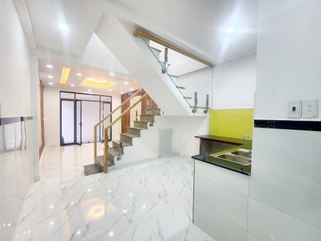 BÌNH THẠNH-51M2-Nhà mới 2022 đúc 2tầng-3PN-Bán nhà đường NƠ TRANG LONG