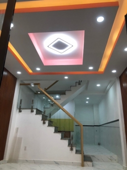 BÁN NHÀ BÌNH THẠNH HXH 55M2 NGANG 4.3 M SỔ VUÔNG ĐẸP LUNG LINH NƠ TRANG LONG 4.45 TỶ.