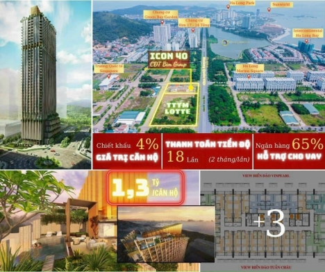 DỰ ÁN ICON 40 – BIỂU TƯỢNG MỚI CỦA THÀNH PHỐ HẠ LONG