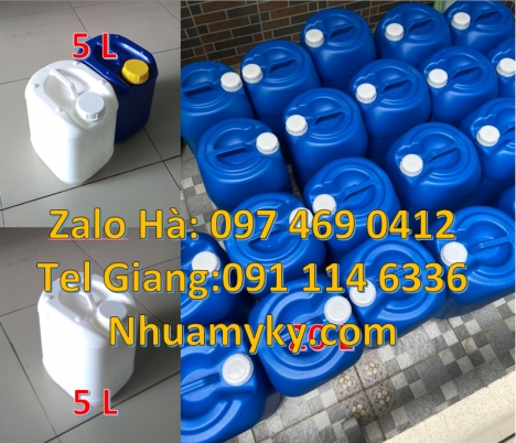 Can 2l đựng nước xả vải, can 0.5l đựng phân bón Can 0.5l vuông đựng thuốc trừ muỗi Can 1l vuông C