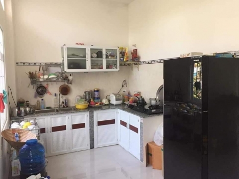 Cho thuê biệt thự mini 2 mặt tiền đường 8m view sông Bà Vệ - vĩnh Thạnh