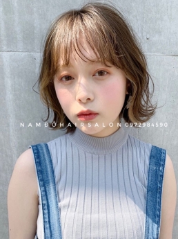 Làm Xoăn Sóng Tóc Ngắn Top Salon Uốn Đẹp Giá Rẻ Hoài Đức - Nam Đỗ Hair Salon