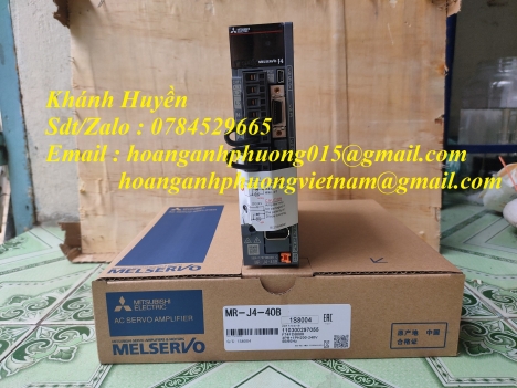 Servo Mr-J4-40B | hãng Mitsubishi nhập khẩu chính hãng