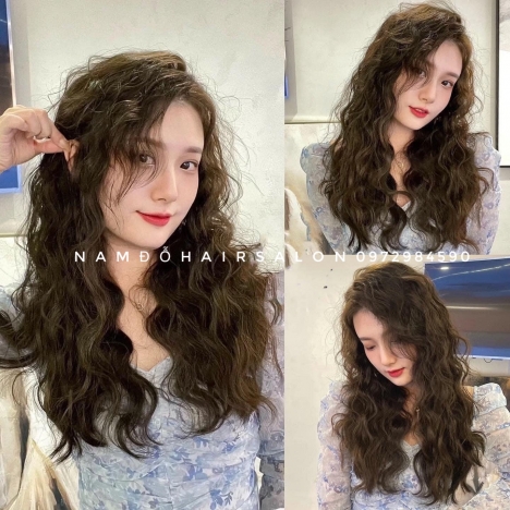 Làm Xoăn Sóng Nước Tóc Long Bob Top Salon Uốn Tóc Đẹp Uy Tín Giá Rẻ Hoài Đức - Nam Đỗ Hair Salon
