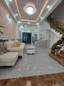 Bán nhà Tôn Thất Thuyết, hẻm xe hơi 6m thông tứ tung, nhà mới, 4 tầng BTCT, giá 6.8 tỷ.