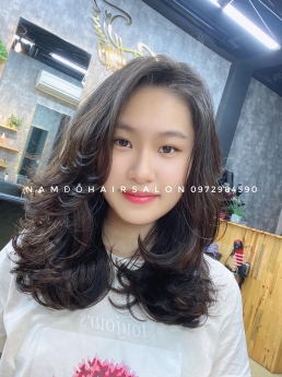 Làm Xoăn Sóng Nước Tóc Lỡ Top Salon Uốn Tóc Uy Tín Giá Rẻ Hoài Đức - Nam Đỗ Hair Salon