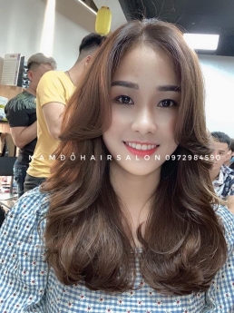 Làm Xoăn Sóng Lơi Tóc Long Bob Top Salon Uốn Tóc Đẹp Giá Rẻ Hoài Đức - Nam Đỗ Hair Salon