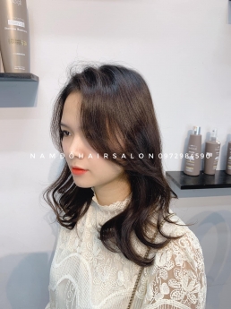 Làm Xoăn Sóng Nước Tóc Long Bob Top Salon Uốn Phục Hồi Đẹp Uy Tín Giá Rẻ Hoài Đức -Nam Đỗ Hair Salon