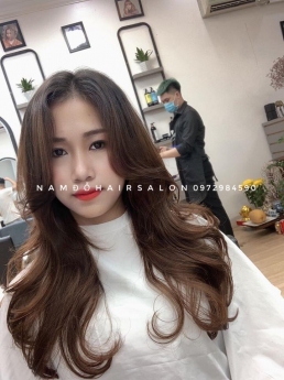 Làm Xoăn Sóng Lơi Tóc Long Bob Top Salon Uốn Tóc Đẹp Uy Tín Giá Rẻ Hoài Đức - Nam Đỗ Hair Salon
