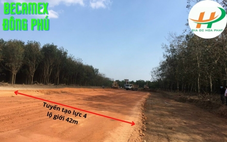 Cần bán gấp lô đất ngay kế bên Khu Công Nghiệp Becamex.