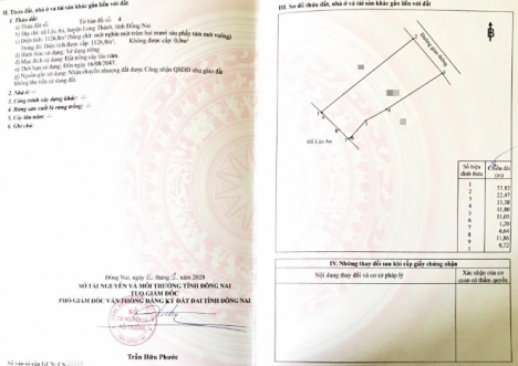 ( BÁN GẤP)  lô Hồ view SUỐI hàng HIẾM cạnh hồ sinh thái Duy NHẤT ở Long Thành GIÁ 5trm2