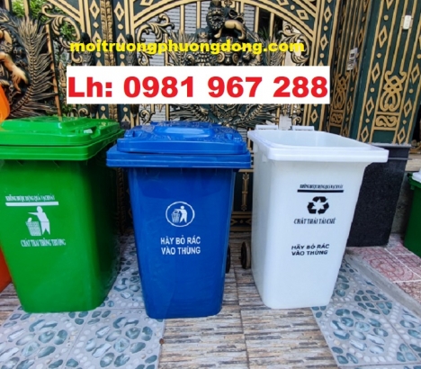 Cung cấp thùng rác 240 lít tại Hà Nội