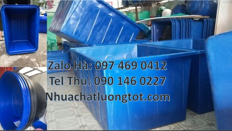 Thùng vuông, Thùng nhựa tròn 2000L, thùng nhựa 1500 lít, thùng chữ nhật, thùng nhựa tròn hdpe,