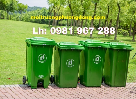 Cung cấp thùng rác 240 lít tại Hà Nội